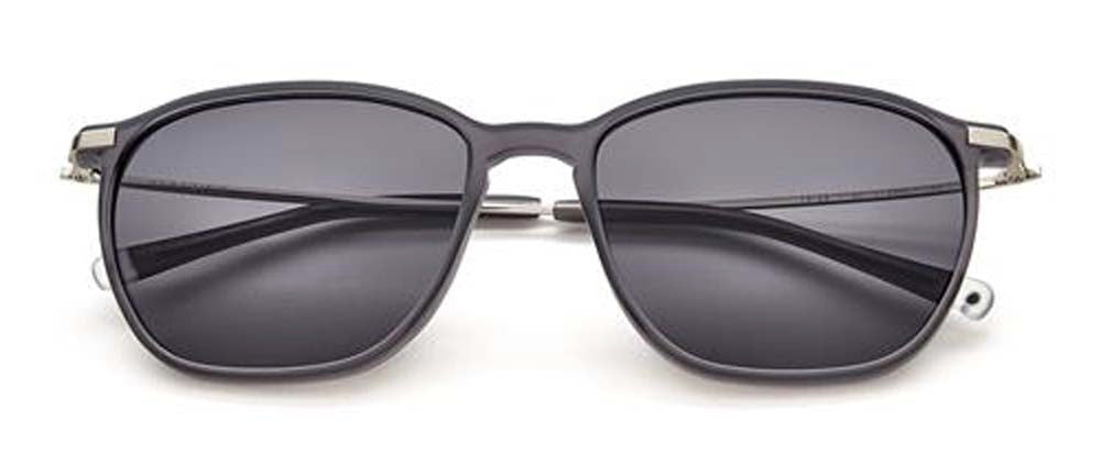 Paradigm 19-38 Sunglasses Metal Slate Frame Smoke Lens