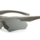 ESS Sunglasses Crossbow 2x Kit Desert Tan w/ Interchangeable Clear & Smoke Lens