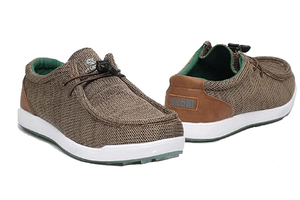 SKONI Men's Slip-On  Lightweight Moc Toe Golf Shoe