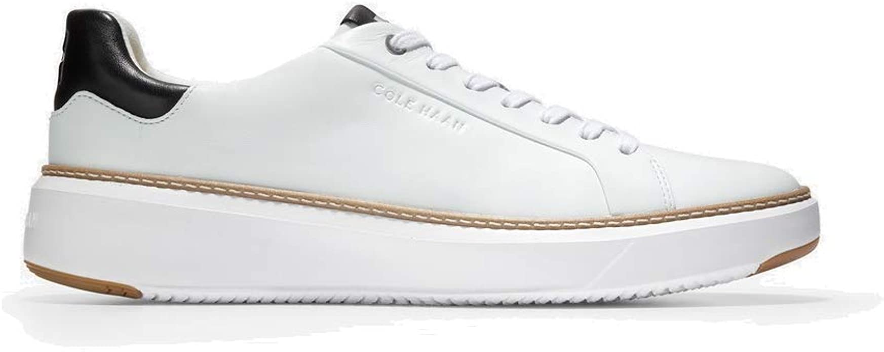 Cole Haan Mens Optic White Size 9.5 Grandpro TopSpin Sneakers