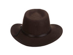Scala Men's Dakota Crushable Wool Felt Outback Hat