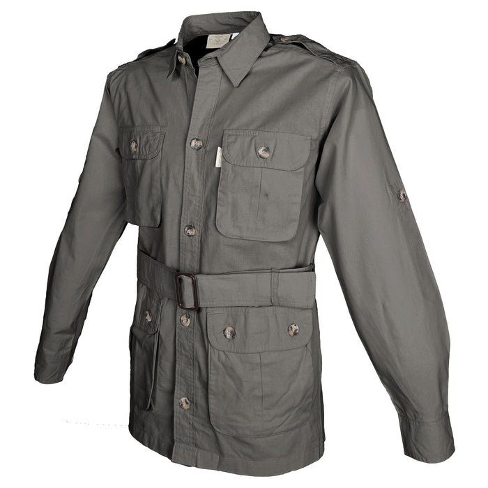 Safari Jacket for Men - Olive