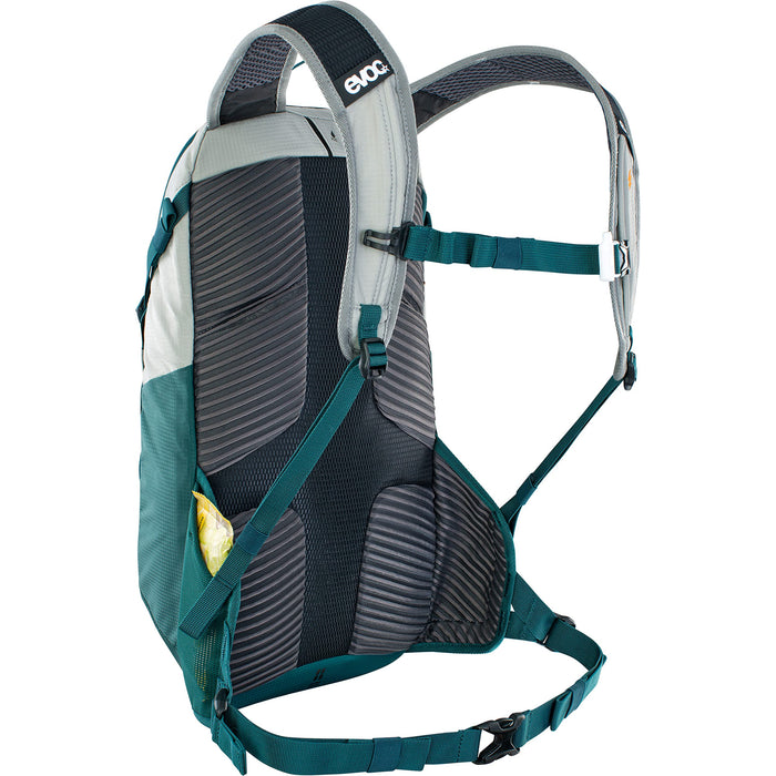 Evoc Ride 12 Hydration Bag 12L Bladder Not Included Stone Grey/Petrol Backpack