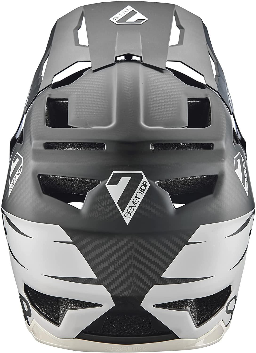 7iDP Racing Bike Helmets XX-Large Project 23 Grey/Raw Carbon Shell - Sports by Sager