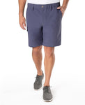 Tori Richard Men's R & R Size 36 Navy 8" Inseam Performance Cargo Shorts
