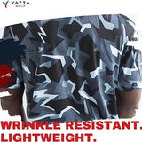 Yatta Golf Mens Standout Performance Short Sleeve Golf Polo Shirt