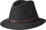 Stetson Men's Gable All Weather Rain Safari Fedora Hat