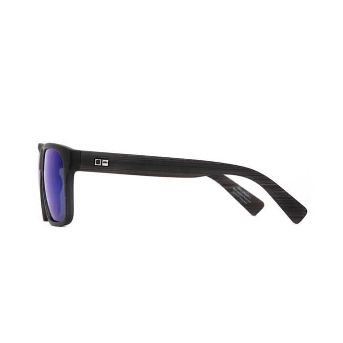 Otis Eyewear Life On Mars Matte Black Woodland Polarized Mirror Blue Sunglasses