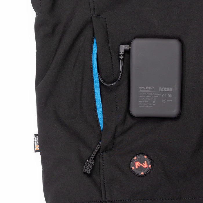 Fieldsheer Mobile Warming Men's Black Alpine 2.0 X-Large Heated Work Jacket