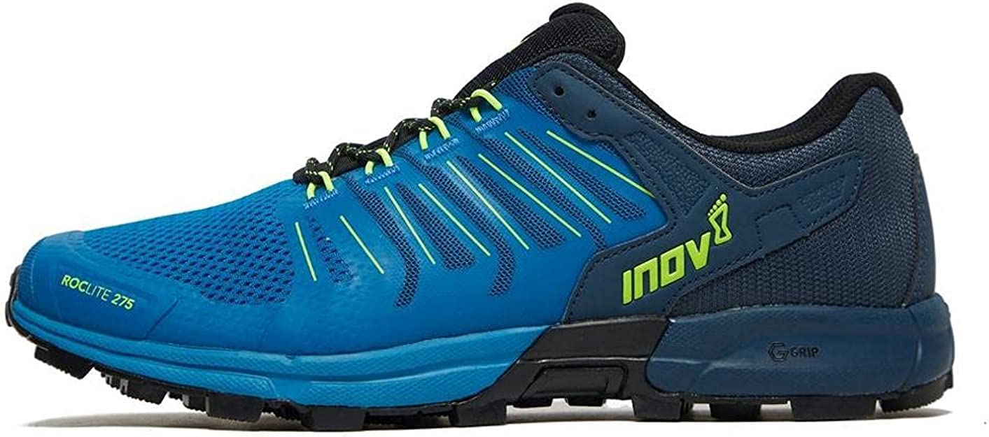 Inov-8 Roclite G 275 Blue/Navy/Yellow Men's Size 13 Running Shoes