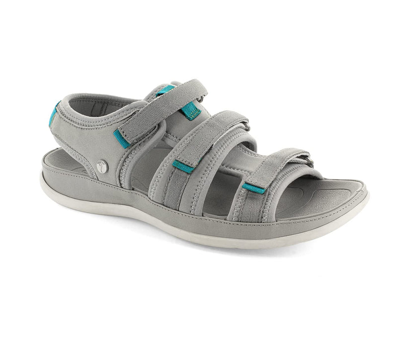 Strive Women's Dalma Dark Grey Size 8 Built-in Arch Support Orthotic Sandal