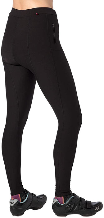 Terry Women's X-Large Black Coolweather Padded Cycling Tights