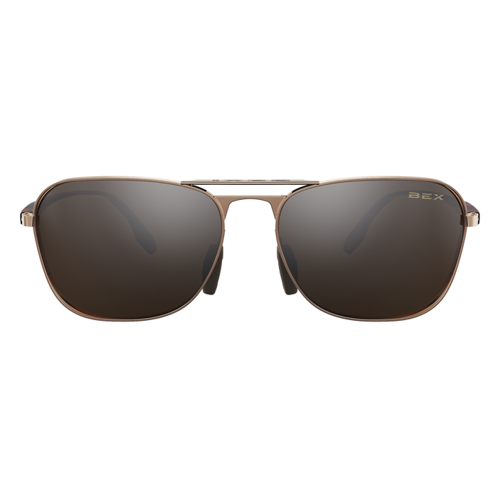 Bex Mens Ranger X Polarized Gold/Brown Sunglasses