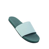 Indosole 2022 Edition Men's ESSNTLS Vegan All-Terrain Slides, Improved Comfort [Reused Tire Sole, Natural Rubber Footbed, Arch Support, Microfiber Lined ENVRO Strap, Waterproof]