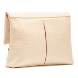 Hammitt Women's VIP Medium Leather Purse With Strap Alabaster Glaze With Zipper.