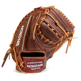 Nokona Classic Walnut 33.50" Closed Web Tan Lace Right Handers Catchers Glove
