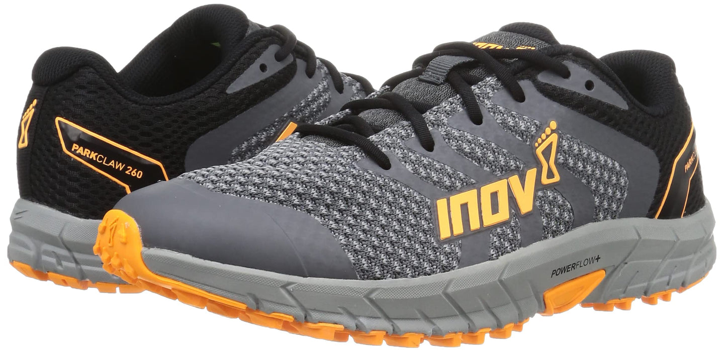 Inov-8 Men's Parkclaw 260 Knit Grey/Black/Yellow Size 8 Trail Running Shoes