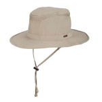 Stetson Men's Reel In No Fly Zone Neck Flap Hiking Hat