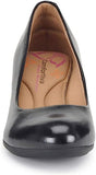 Comfortiva Women's Amora Leather Slip Resistant Pump Dress Shoes