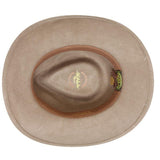 Scala Men's Dakota Crushable Wool Felt Outback Hat