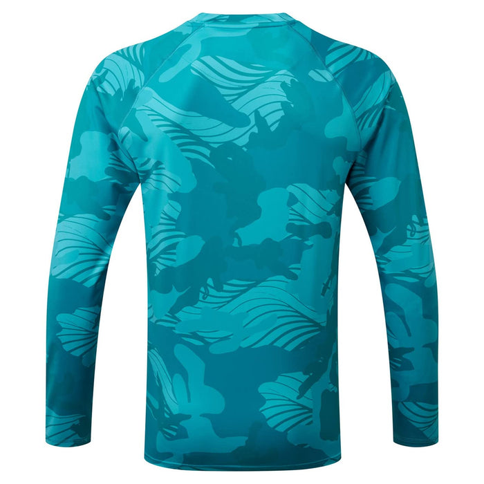 Gill Men's XPEL Tec UV Tech Small Pool Camo Long Sleeve Shirt