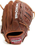 Nokona W-1200C Handcrafted Walnut Baseball, Softball, and Fastpitch Glove - Closed Web for Infield and Outfield Positions, Adult 12 Inch Mitt, Made in The USA