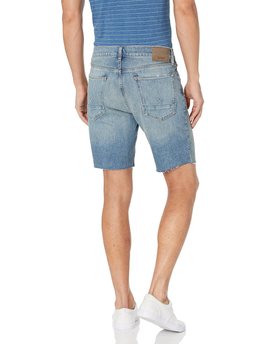 Hudson Men's Campus Size 32 Byron Cut Off Comfortable Cotton 5 Pocket Shorts