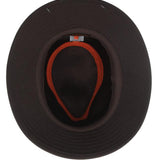 Stetson Men's Chelan Suede Leather Safari Fedora Hat