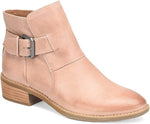Comfortiva Women's Cardee Full-Grain Leather Slip-Resistant Boots, Side Zipper