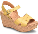 Kork-Ease Women's Ava 2.0 LeatherAnkle Strap Wedge Sandal