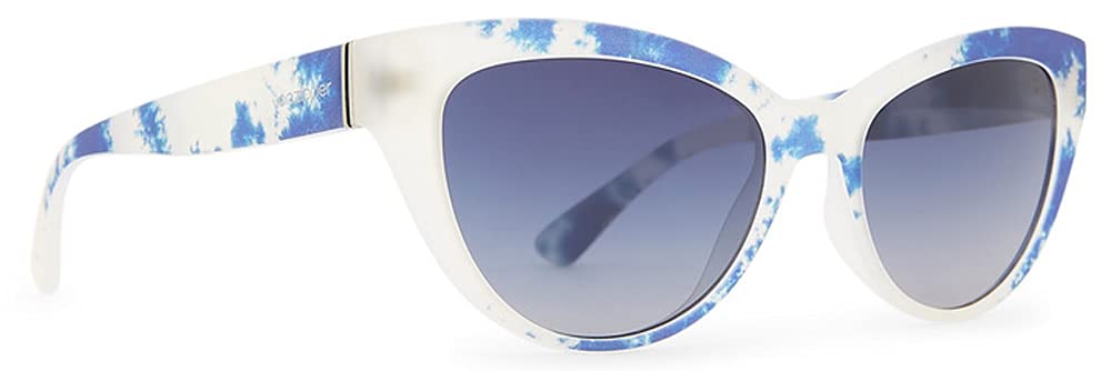 Vonzipper Women's Sunglasses Ya Ya! Acid Wash Blue / Grey Blue Gradient Lens
