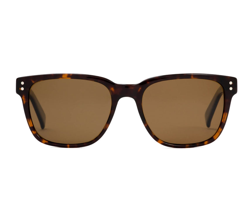 Otis Eyewear Test of Time X ECO Havana Brown Polarized Mineral Lens Sunglasses