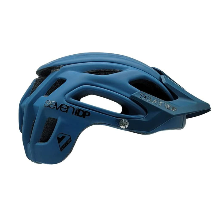 7iDP Racing Bike Helmets M2 BOA X-Large/XX-Large Diesel Blue Polycarbonate Shell