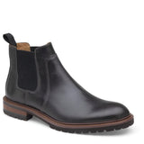 Johnston & Murphy Men's Barrett Size 11.5 Tan Oiled Suede Chelsea Boots