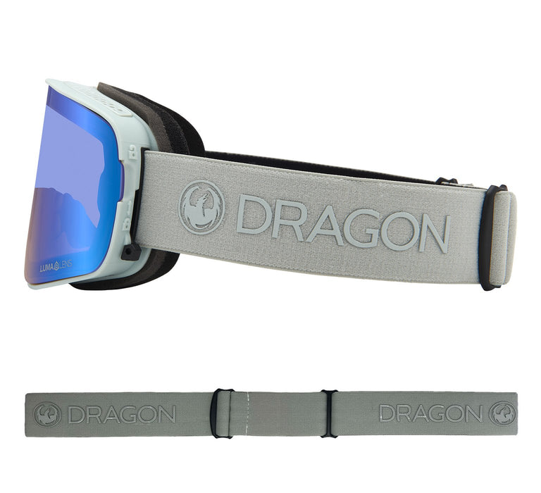 Dragon Alliance NFX2 Salt /Lumalens Flash Blue Snow Goggles