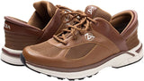Zeba Men's Brown Size 12 Hands Free Slip-On Walking Shoes