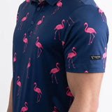 Yatta Golf Mens Standout Performance Short Sleeve Golf Polo Shirt