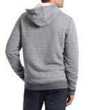 Flag & Anthem Grey Heather Norco Sherpa-Lined XX-Large Full-Zip Hoodie