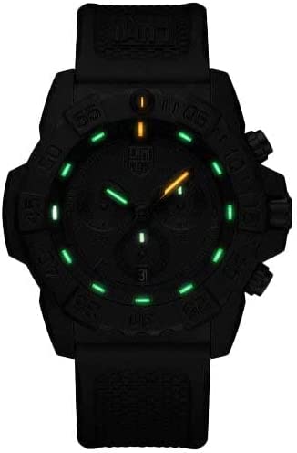 Luminox Men's Navy Seal 3600 Black Analog Military Dive Watch