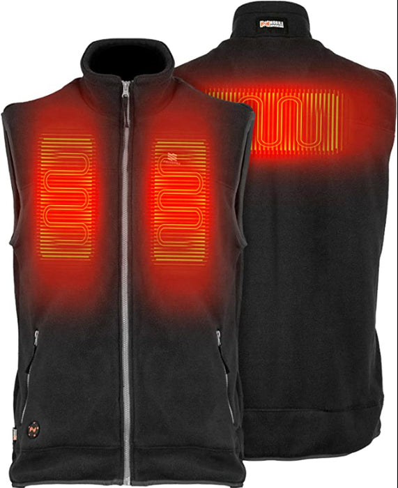 Fieldsheer Mobile Warming Men's Trek Fleece Heated Vest