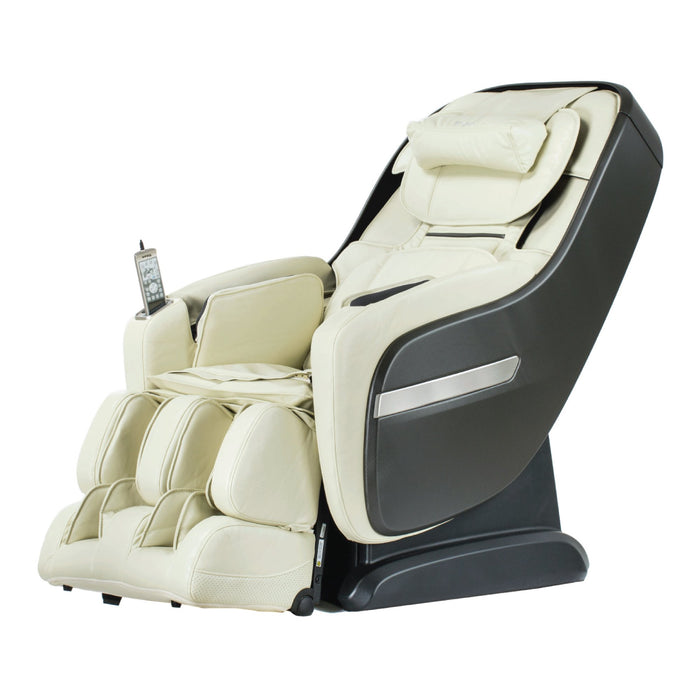 Titan Pro Alpine Cream Zero Gravity L-Track Recliner Massage Chair