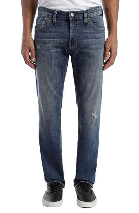 Mavi Men's Zach Size 35/34 Straight Leg Regular Fit Dark Blue Authentic Vintage