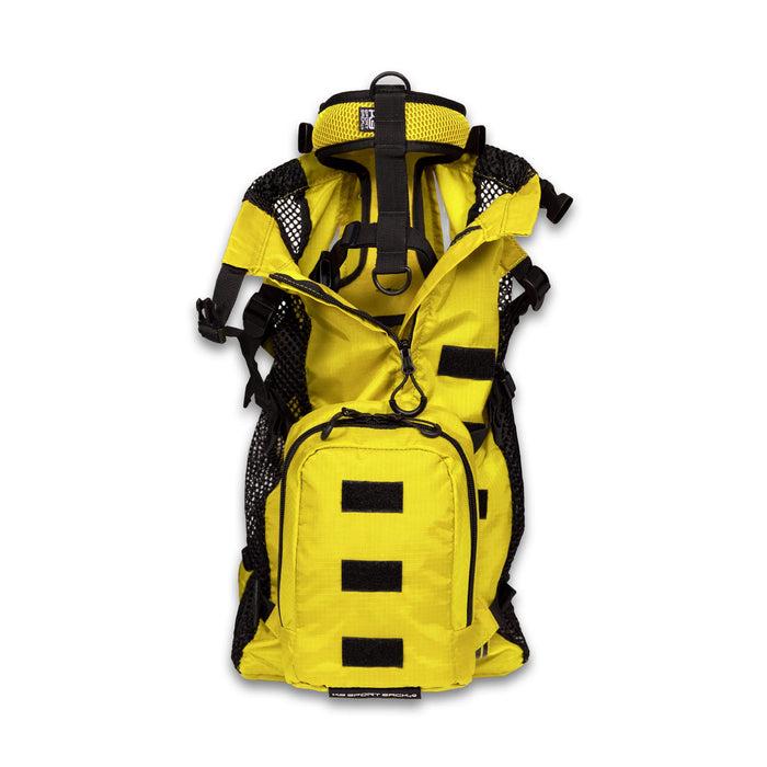 K9 Sport Sack X-Small Yellow Walk-On Dog Backpack with Harness for Pets