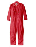 Walls Mens Safety Red 50 Regular Long Sleeve Twill Coverall