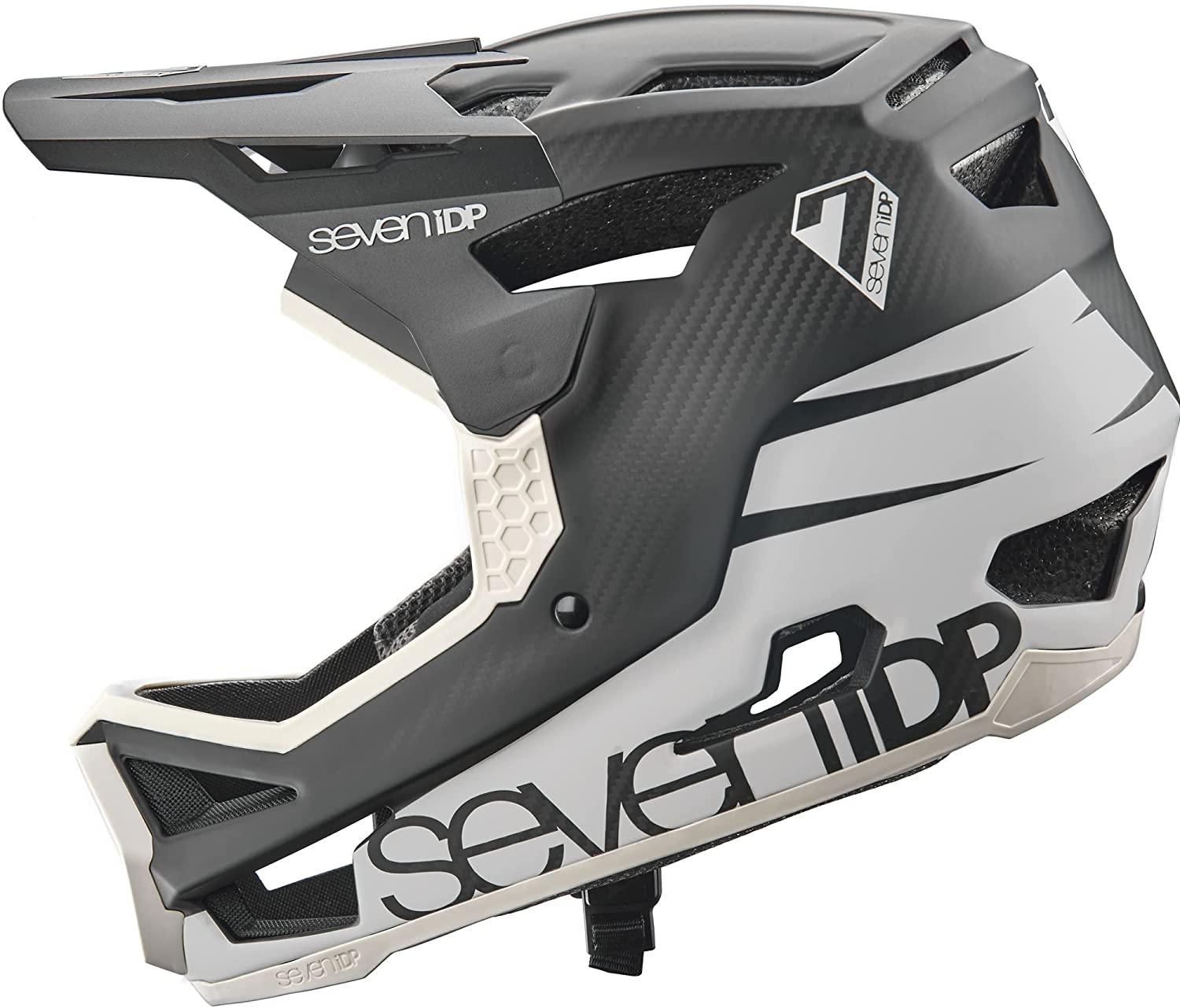 7iDP Racing Bike Helmets XX-Large Project 23 Grey/Raw Carbon Shell - Sports by Sager