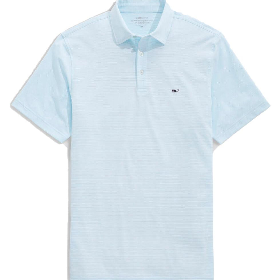 Vineyard Vines Men's St. Jean Stripe Sankaty Polo