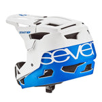 7iDP Project 23 ABS Fiberglass Full Face Helmet Small White/Blue