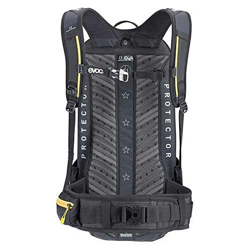 Evoc FR Trail Blackline Black Protector XL 20L Backpack with Rain Cover