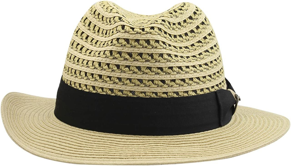 Tommy Bahama Men's Bora Bora Two Tone Braid Small/Medium Safari Hat