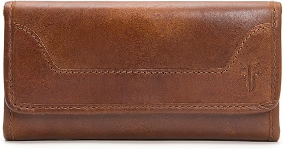 FRYE Melissa Continental Snap Leather Wallet